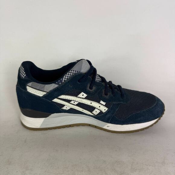 Asics Gel-Lyte III Athletic Shoes Womens 7 Navy Blue Low Top Running Sneakers - Picture 3 of 10